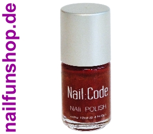 NAILCODE Nail Polish 12ml Nagellack Pearly Bordeaux