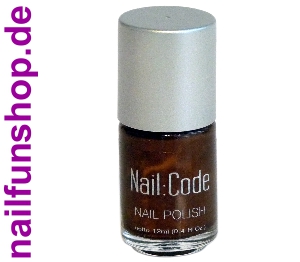 NAILCODE Nail Polish 12ml Nagellack Pearly Choco