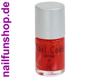 NAILCODE Nail Polish 12ml Nagellack Pearly Red