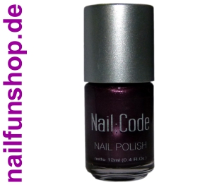 NAILCODE Nail Polish 12ml Nagellack Pearly Violet