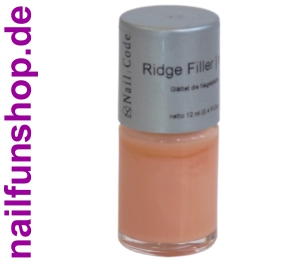 Nailcode Ridge-Filler Rillenfüller Rose Unterlack 12ml