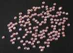 100+ Rund Strasssteine irisierend rosa # 1002