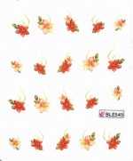 1 Bogen One Stroke Sticker BLE-545 (20 Stück) Nailsticker Nail-Tattoo Nailtattoo