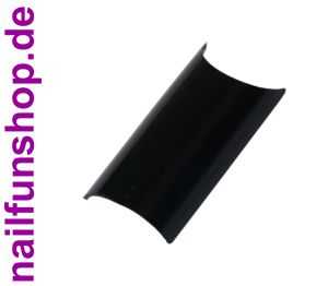 20 farbige New Tube Tips für die Nagelmodellage schwarz - #2133