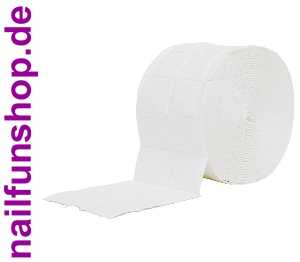 1 Rolle Zelletten = 500 fusselfreie Zellstoff-Pads (vorperforiert) verschweisst