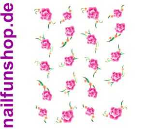 1 Bogen One Stroke Sticker BLE004 (20 Stück) Nailsticker Nailart Nail-Tattoo