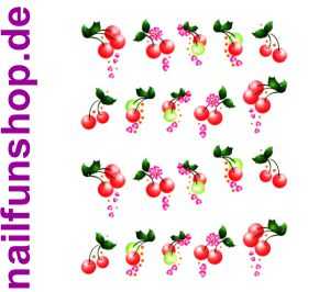 1 Bogen One Stroke Sticker BLE063 (20 Stück) Nailsticker Nailart Nail-Tattoo