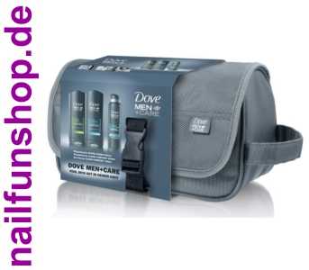 Dove Men Geschenkpackung Washbag 2 x Dusche 250 ml + Deo 150 ml + Washbag