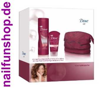 Dove Geschenkpackung Pro Age (Body Lotion 250 ml + Handcreme 75 ml + Tasche)