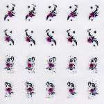 1 Bogen Nail Jewels Strassstein-Sticker # 005
