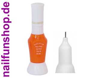 Nailart Pen & Brush Two-Way Fineliner - Orange - Inhalt 10ml