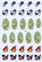 1 Bogen Design Nail Sticker - selbstklebend - # 516