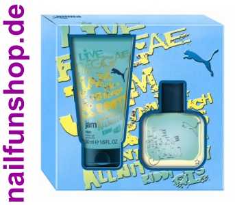 Puma Jam Man Geschenkset (25 ml Eau de Toilette + 50 ml Duschgel)