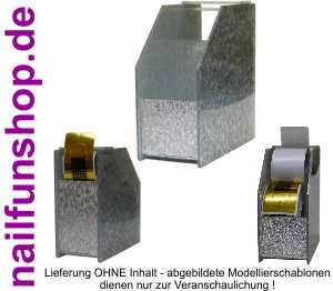 Schablonenspender (leer) Standard für Modellier-Schablonen-Rolle