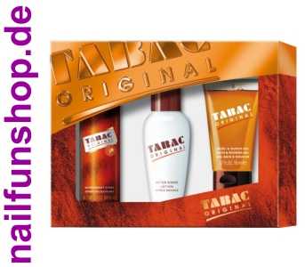 Tabac Original Geschenkset (After Shave 30ml + Duschgel 50ml + Deospray 50ml)