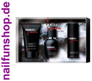 Tabac Man Trio Geschenkset (EDT 30ml + Duschgel 75ml + Deospray 50ml)