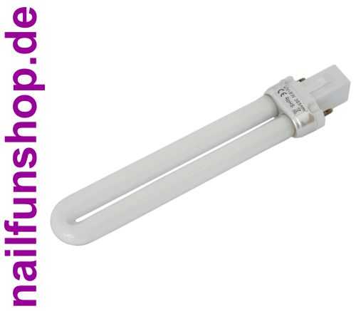 Universal UV-Ersatzröhre 9 Watt / 2 Pin für UV-Lichthärtungsgeräte