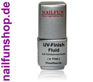 UV Finish Fluid Abschlussfluid 11ml mit Kohäsionsschicht und UV-Blocker