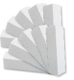 10 Stück Buffer / Profi-Schleifblock Körnung 100/100 Weiss
