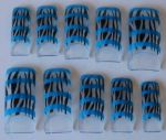 10 fertige Designer-Airbrush Tips (Modell # 2002)