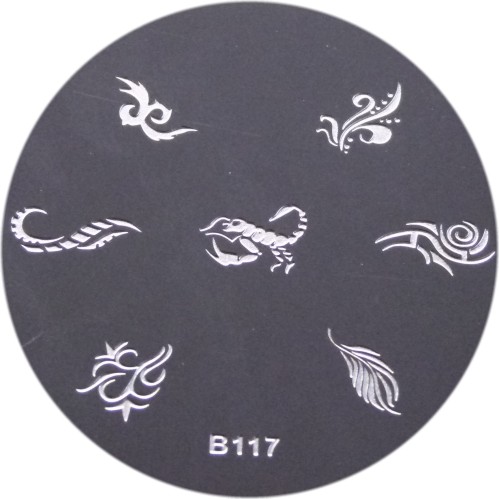 nailfun  Stamping Schablonen Nail & Fun