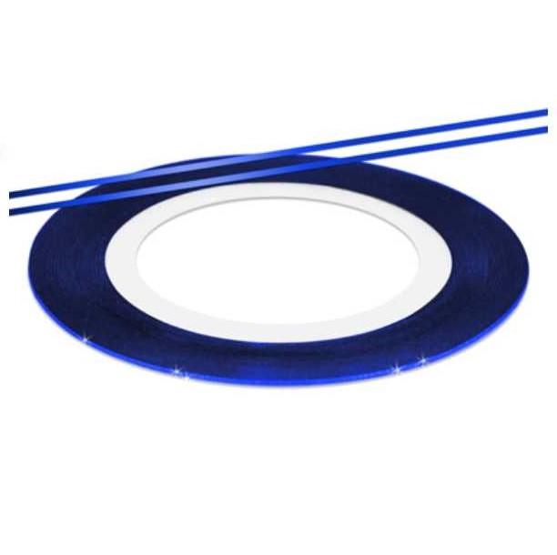 Nailart Striping Tape -- blau -- 1 Rolle mit ca. 10 Meter Zierstreifen