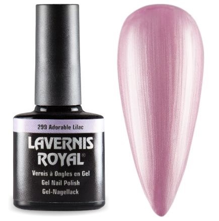 LAVERNIS ROYAL 3in1 Gel Nagellack - 299 Adorable Lilac