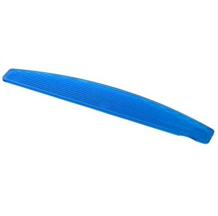 Griffstück blau Halbmond Kunststoff für Wechselfeilen System [530613]