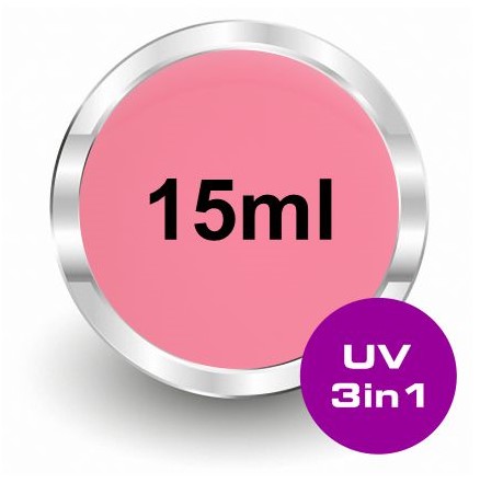 All in One ROSÉ [15ml] UV Universalgel mittelviskose