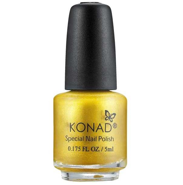 KONAD Small Nail Stamping Lack Gold, 1er Pack, 5ml