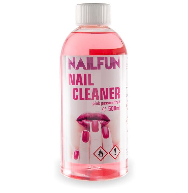 500ml Nailcleaner NAILFUN Pink Passion Fruit