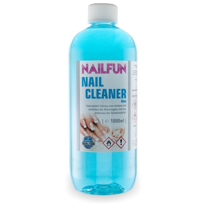 Nailcleaner 1000ml blau - Spezial Nagel-Reiniger Cleaner - reinigt und entfettet