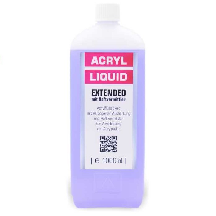 Acryl-Flüssigkeit EXTENDED mit Haftvermittler 1000ml = 1 Liter