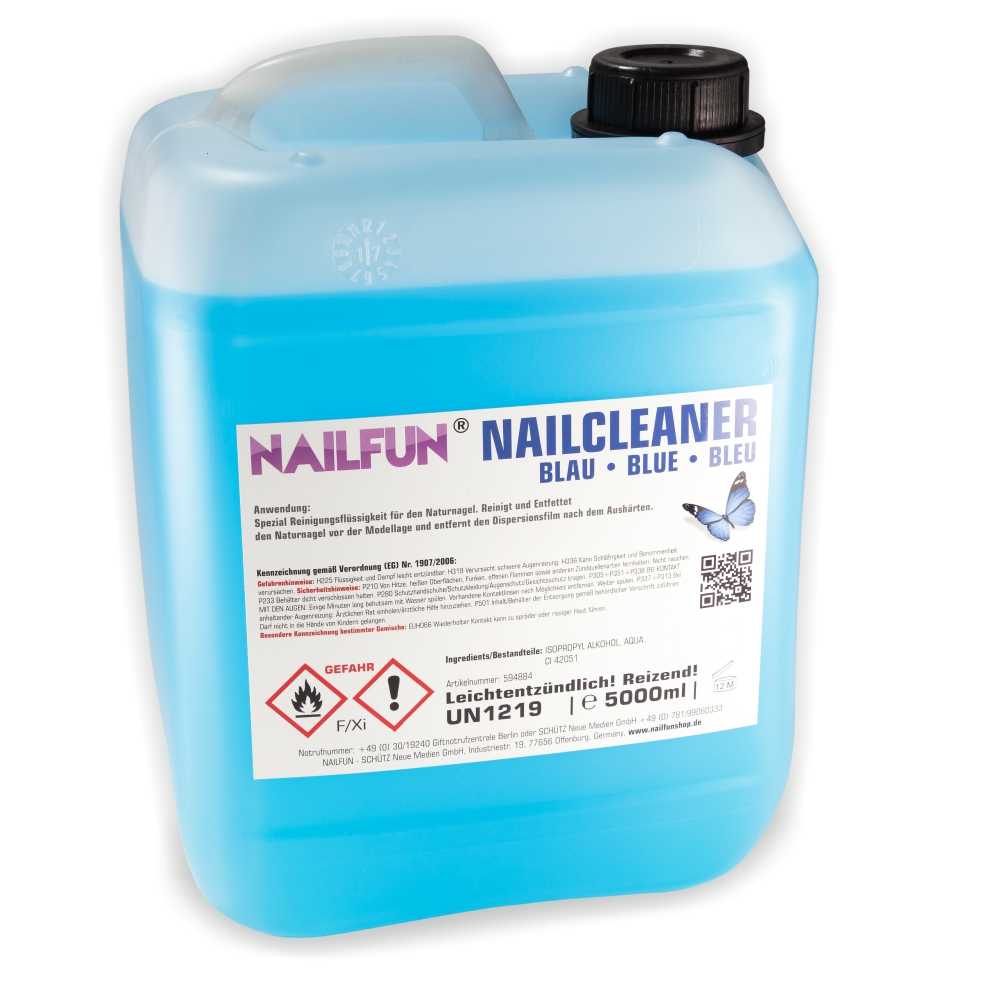 5 Liter Nail-Cleaner BLAU SPEZIAL im Kanister - 5000ml Nailcleaner