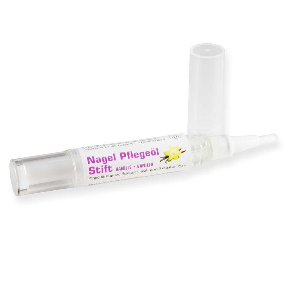 NAILFUN Nagelhaut Pflegestift Vanille / Vanilla 4ml - Cuticle-Pen Pinselstift