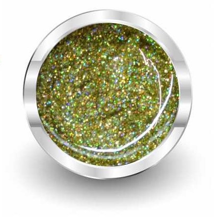 NAILFUN UV-Color-Farbgel Diamonds Gold - 5ml