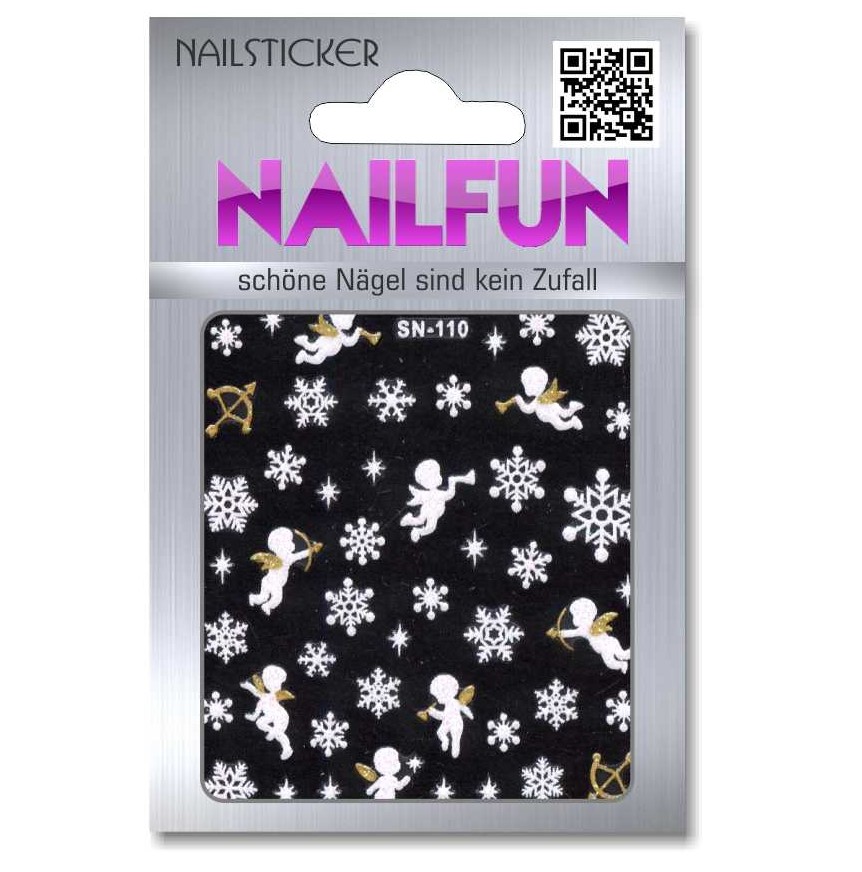 Weihnachten 3D Design Nail Sticker SN-110 Christmas Nagelsticker selbstklebend