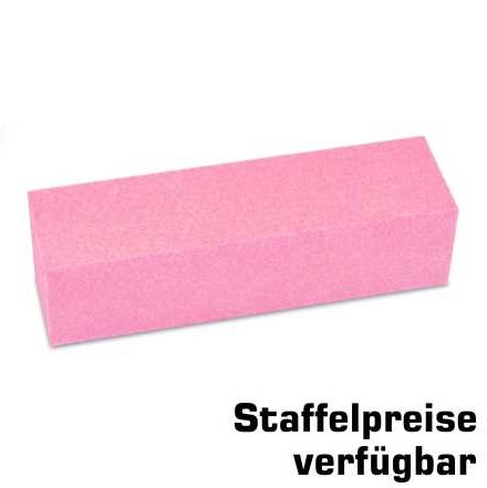 Buffer Schleifblock Pink Rosa