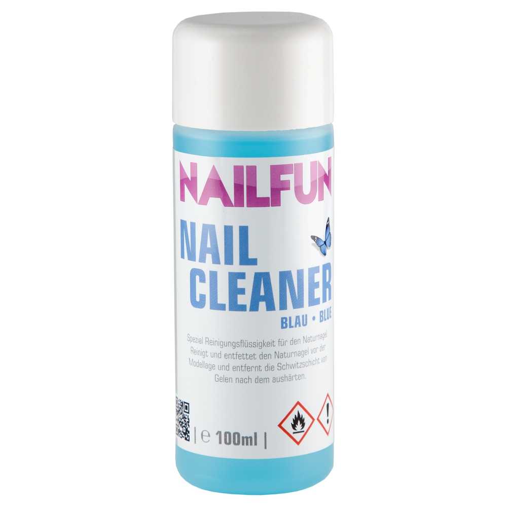 Nailcleaner blau 100ml - Spezial Nagel-Reiniger Cleaner - reinigt und entfettet