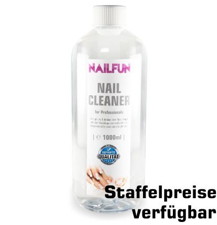 1 Liter Nailcleaner = 1000ml Spezial Nagel-Reiniger Cleaner Entfetter