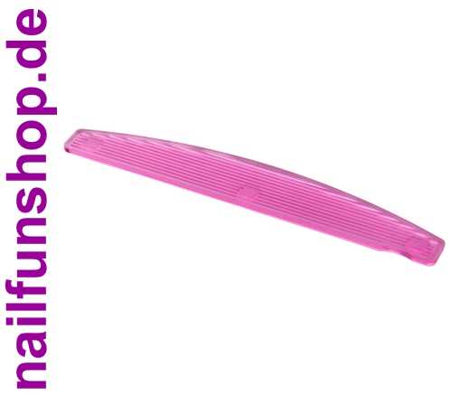 Griffstück pink Halbmond Kunststoff für Wechselfeilen System [530606]