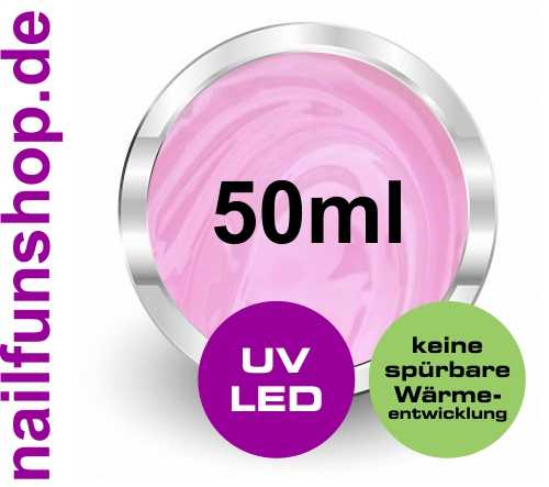 Camouflage Builder Gel pink [50ml] UV & LED mittelviskos