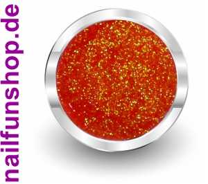 NAILFUN UV-Color-Farbgel Sparkle Diamonds Orange - 5ml